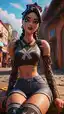 xxx fortnite skye - The Risk That Turned the Key - AI generated portrait image in 1080x1920 resolution by Anonymous Creator