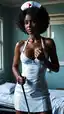 ebony throatpie porn - The Heat That Made the Air Remember - AI generated portrait image in 1080x1920 resolution by @anon