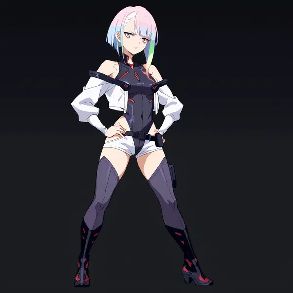 cyberpunk sex mods - Dangerous Closeness You Cannot Escape - AI generated square image in 1080x1080 resolution by @anon