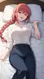 chainsaw man 3d hentai - The Gravity That Fell Through the Hours - AI generated portrait image in 1080x1920 resolution by @anon