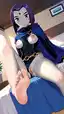 raven 3d porn - Lust That Wakes at Midnight - AI generated portrait image in 1080x1920 resolution by @anon