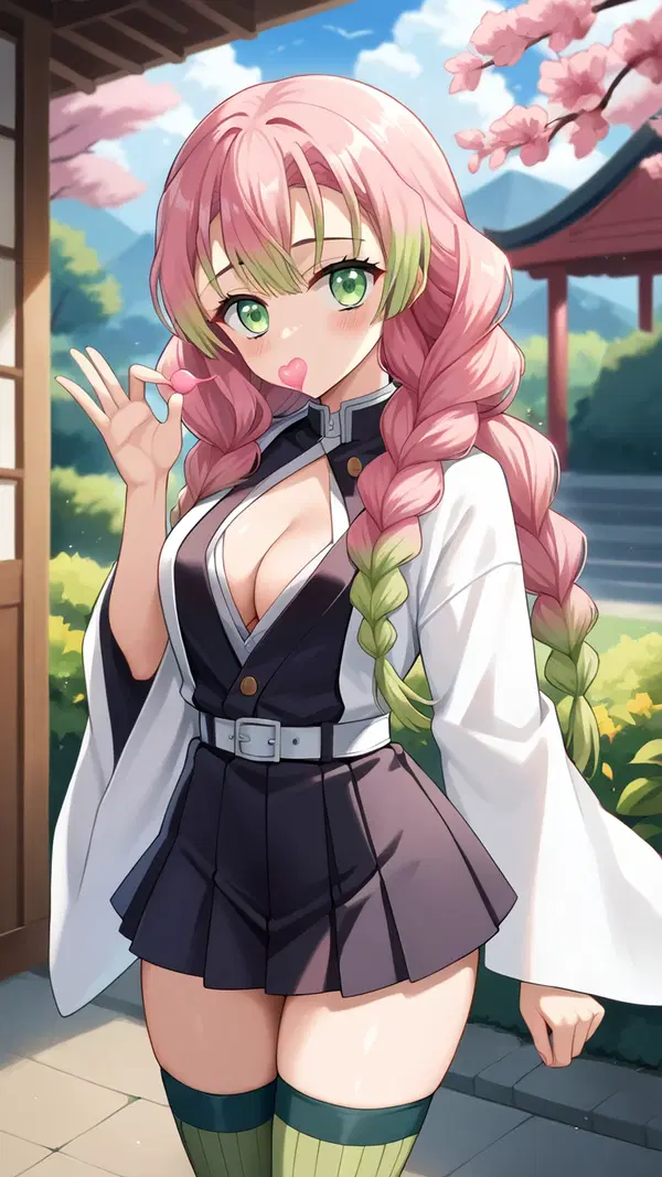 hentai demon slayer gifs - No Escape From This Addiction - AI generated portrait image in 1080x1920 resolution by @anon