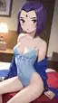 raven hart sex videos - The Afterglow That Felt Too Close to Name - AI generated portrait image in 1080x1920 resolution by @anon