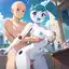 sex robot blowjob - A Hunger That Followed Me Home - AI generated square image in 1080x1080 resolution by @anon