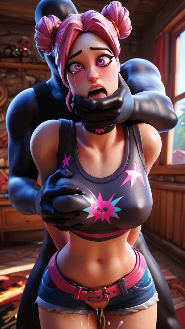 fortnite dark bomber porn - The Temptation That Outran the Morning - AI generated portrait image in 1080x1920 resolution by @anon