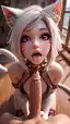 horror porn animated - A Velvet That Became the Answer - AI generated portrait image in 1080x1920 resolution by @anon