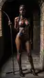 big nude ebony tits - The Fire That Could Not Bury - AI generated portrait image in 1080x1920 resolution by @anon