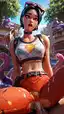 rule 34 in fortnite - A Pulse That Learned My Name - AI generated portrait image in 1080x1920 resolution by Anonymous Creator