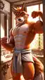 itchio furry porn games - A Slow Restlessness Under the Skin - AI generated portrait image in 1080x1920 resolution by @anon