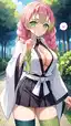 mitsuri manga sex - A Midnight Built From Gravity - AI generated portrait image in 1080x1920 resolution by @anon