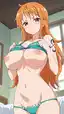 nami birthday one piece - A Silence That Felt Like Falling - AI generated portrait image in 1080x1920 resolution by @anon