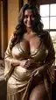 ai bbw porn pics - The Longing That Opened in Shadow - AI generated portrait image in 1080x1920 resolution by Anonymous Creator