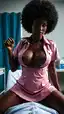 big booty ebony shemale porn - Every Yearning That Found the Dark - AI generated portrait image in 1080x1920 resolution by @anon
