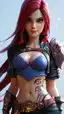 nami lol nude - Forbidden Desires on Full Display - AI generated portrait image in 1080x1920 resolution by @anon