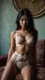 asian dance naked - A Room Filled With Hunger - AI generated portrait image in 1080x1920 resolution by Anonymous Creator