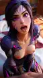 lol fiora porn - The Ember That Turned Want Into Weather - AI generated portrait image in 1080x1920 resolution by @anon