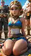 zelda hentai video - The Shadow That Kept Its Hands on the Hour - AI generated portrait image in 1080x1920 resolution by @anon