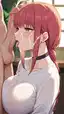 chainsaw man himeno nude - Desire That Settled Into Bone - AI generated portrait image in 1080x1920 resolution by @anon