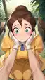 hentai de tarzan - The Spark That Learned to Sound Like Fate - AI generated portrait image in 1080x1920 resolution by @anon