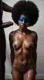 ebony trans fuck - A Shiver That Came Without Mercy - AI generated portrait image in 1080x1920 resolution by Anonymous Creator