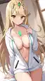 pyra mythra porn - A Risk That Would Not Let Go - AI generated portrait image in 1080x1920 resolution by @anon