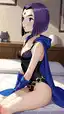 teen titans go cartoon sex - The Midnight That Knew the Way Down - AI generated portrait image in 1080x1920 resolution by @anon