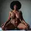 mature ebony naked - A Promise That Came Without Mercy - AI generated square image in 1080x1080 resolution by @anon