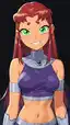 robin starfire sex - The Risk That Stayed After Midnight - AI generated portrait image in 1080x1920 resolution by @anon