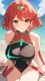 pyra nude - The Undertow That Made Shadows Feel Warm - AI generated portrait image in 1080x1920 resolution by @anon