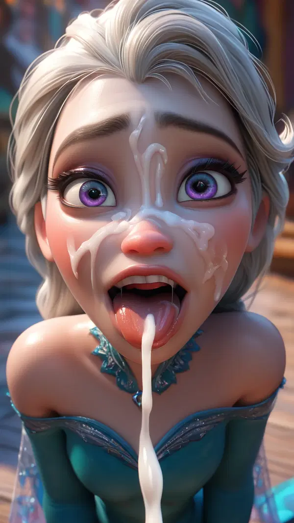 elsa frozen sex doll - The Secret Shape of Hunger - AI generated portrait image in 1080x1920 resolution by @anon