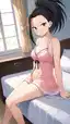 uraraka mha hentai - Desire That Outlasts the Night - AI generated portrait image in 1080x1920 resolution by Anonymous Creator