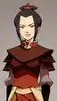 avatar live action azula - Hunger That Has No Name - AI generated portrait image in 1080x1920 resolution by @anon