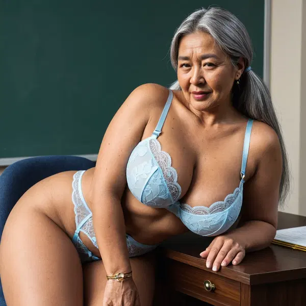 asian milf webcam - The Fire That Stayed Beneath My Skin - AI generated square image in 1080x1080 resolution by @anon