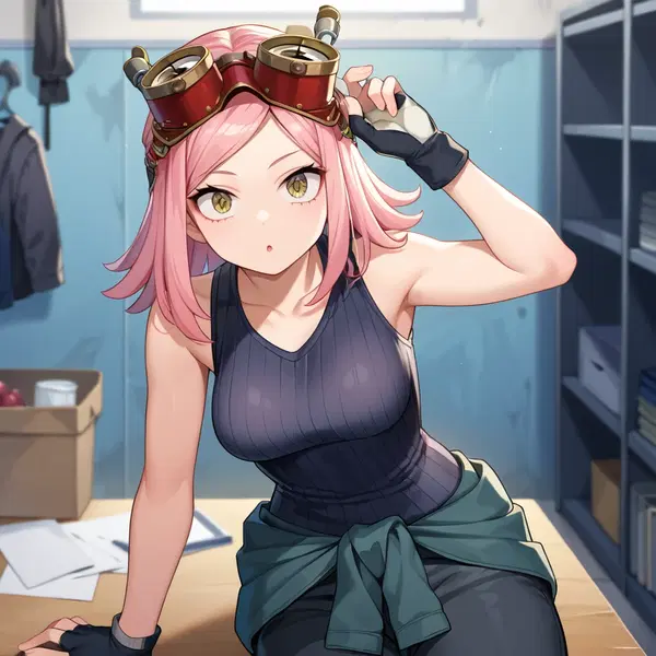 hatsume mei sex - The Velvet That Burned Past the Warning - AI generated square image in 1080x1080 resolution by @anon