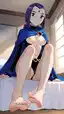 porn in teen titans - A Spark That Refused to Fade - AI generated portrait image in 1080x1920 resolution by @anon