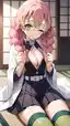 comic demon slayer hentai - A Pull That Took the Long Way Back - AI generated portrait image in 1080x1920 resolution by @anon