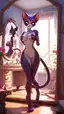 furry boykisser porn - The Memory That Turned the Key - AI generated portrait image in 1080x1920 resolution by Anonymous Creator