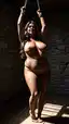 thick backshots porn - A Warning Written as Flame - AI generated portrait image in 1080x1920 resolution by Anonymous Creator