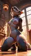 furry porn animation - The Afterglow That Made the Air Remember - AI generated portrait image in 1080x1920 resolution by @anon