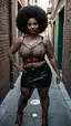 indian bbw sex - A Memory That Pulled the Night Apart - AI generated portrait image in 1080x1920 resolution by @anon