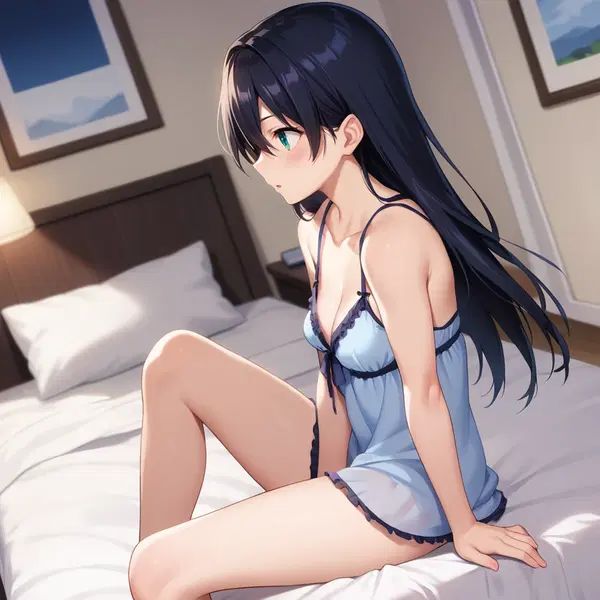 midnight interview 2024 enigmatic porn - A Secret That Waited Behind My Eyes - AI generated square image in 1080x1080 resolution by @anon