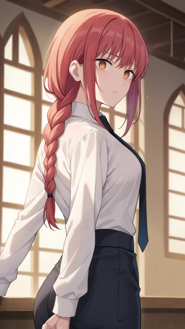 makima ai naked - A Velvet That Rose Without Permission - AI generated portrait image in 1080x1920 resolution by Anonymous Creator