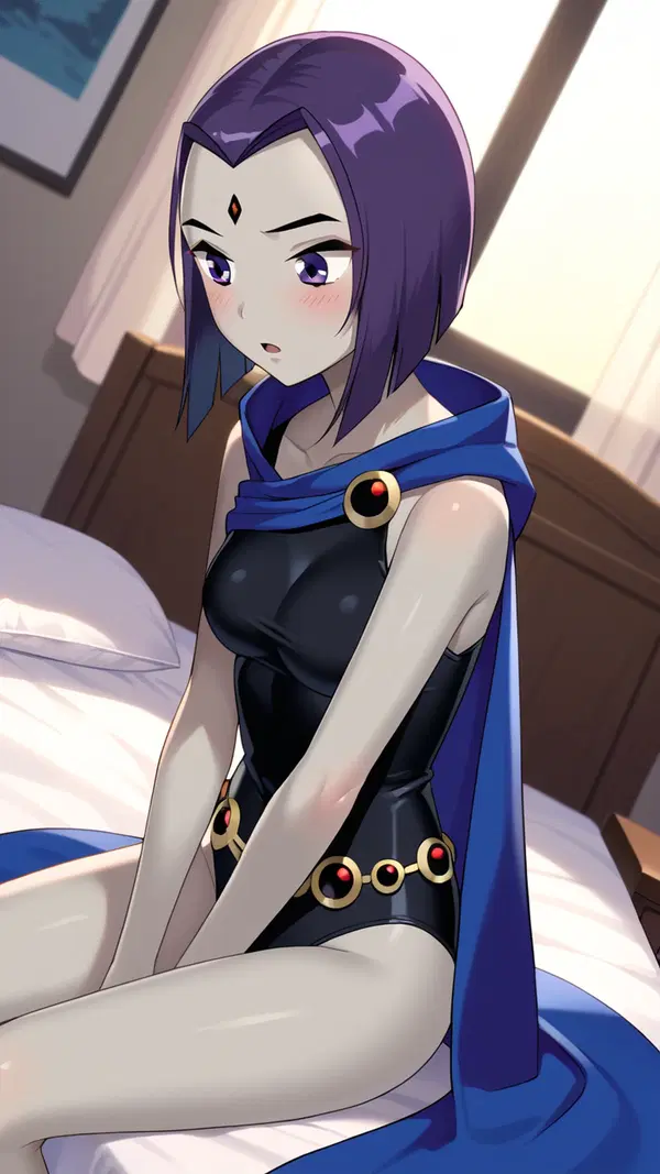 gwen raven porn - The Quiet Before Surrender - AI generated portrait image in 1080x1920 resolution by @anon