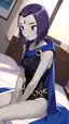 gwen raven porn - The Quiet Before Surrender - AI generated portrait image in 1080x1920 resolution by @anon