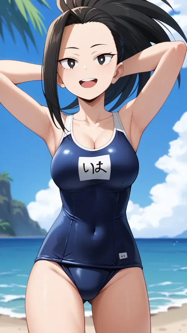 my hero academia mina hentai - All That Fire Without Warning - AI generated portrait image in 1080x1920 resolution by @anon