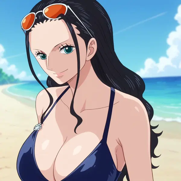 nico robin figure nude - Every Undertow That Found the Dark - AI generated square image in 1080x1080 resolution by @anon