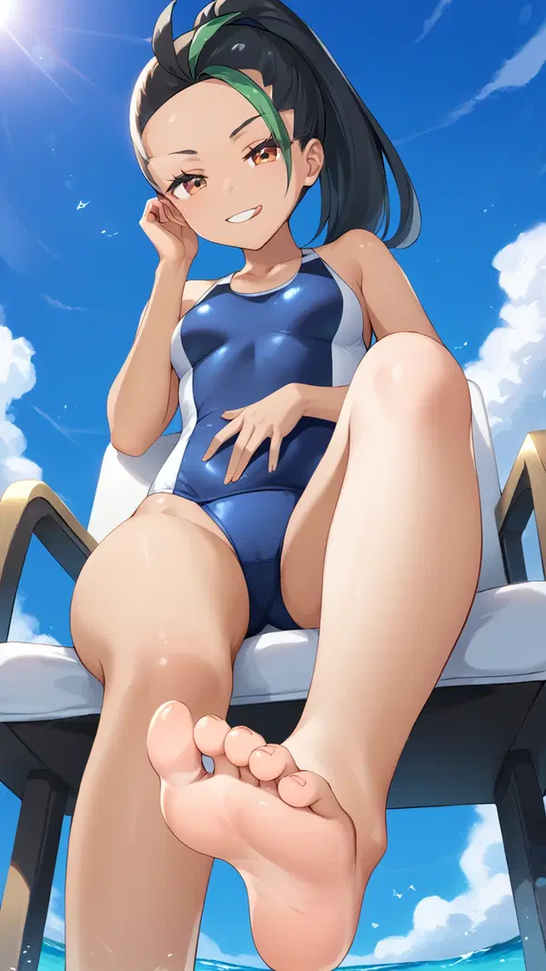 pokemon hentai rule 34 - The Heat That Made Shadows Feel Warm - AI generated portrait image in 1080x1920 resolution by @anon