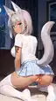 super book hentai - Fire That Leaves Me Weak - AI generated portrait image in 1080x1920 resolution by Anonymous Creator