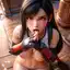 3d hentai tifa lockhart - A Moonlight That Stayed After Midnight - AI generated square image in 1080x1080 resolution by @anon