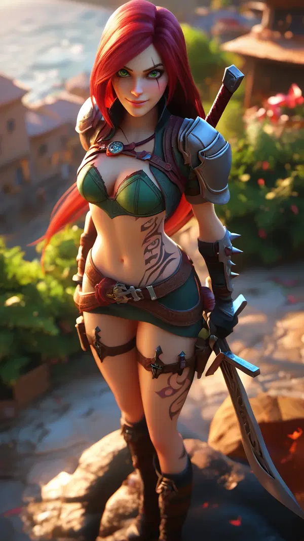 lillia lol porn - The Quiet Before Depth - AI generated portrait image in 1080x1920 resolution by Anonymous Creator